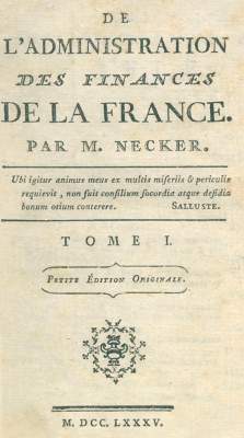 Bild Nr.1: 120-1290 Necker,(J.).: (Frankreich, Revolution)
