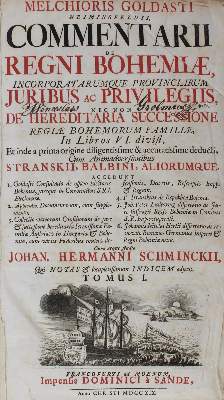 Bild Nr.1: 120-1311 Goldast v. Haiminsfeld,M.: (Österreich, Böhmen)