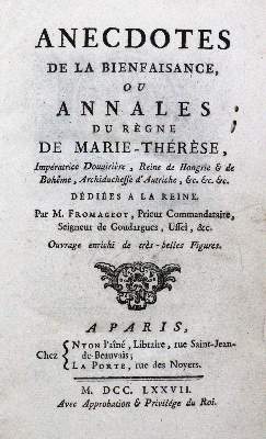 Bild Nr.1: 120-1317 Fromageot,(P.).: (Österreich, Maria Theresia)