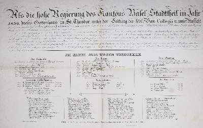 Bild Nr.1: 120-1324 Matzinger,F.: (Schweiz, Basel, Einblattdrucke u. Flugschriften)