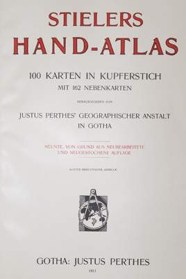 Bild Nr.1: 120-1352 Stieler.: (Verschiedene Länder - Geschichte, Atlanten)