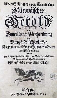 Bild Nr.1: 120-1370 Leutholf von Franckenberg,F. (d.i. B.Zech).: (Verschiedene Länder - Geschichte)