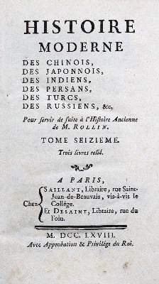 Bild Nr.1: 120-1381 (Paquot,J.N. Hrsg.).: (Verschiedene Länder - Geschichte)