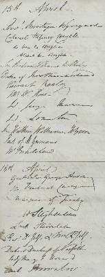 Bild Nr.1: 120-1419 Gästebuch: (Autographen)