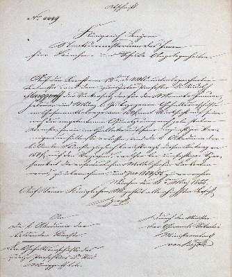 Bild Nr.2: 120-1425 Kaulbach, Wilhelm von,: (Autographen)