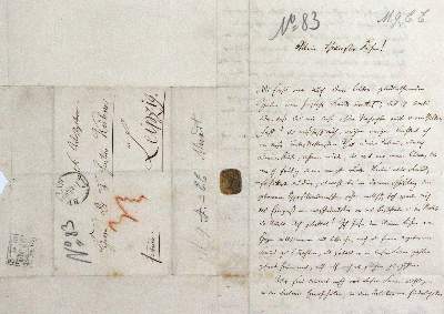 Bild Nr.1: 120-1436 Mundt, Theodor,: (Autographen)