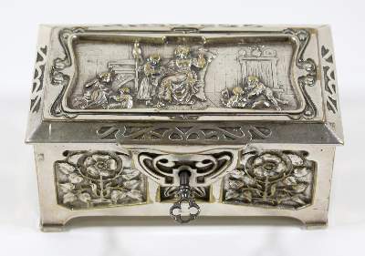 Bild Nr.1: 120-1478 Jugendstil Schatulle: (Varia)
