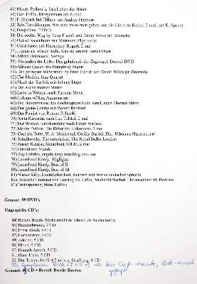 Bild Nr.3: 120-1496 CD's u. DVD's.: (Varia, Musik)