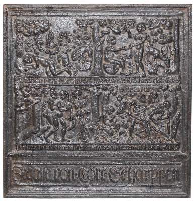 Bild Nr.1: 120-1499 Ofenplatte,: (Varia)