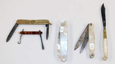 Bild Nr.2: 120-1513 Taschenmesser u. Messer: (Varia)