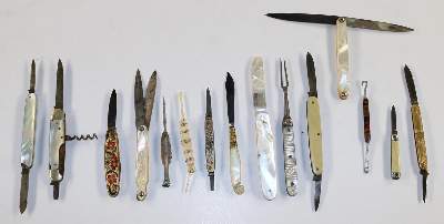 Bild Nr.4: 120-1513 Taschenmesser u. Messer: (Varia)