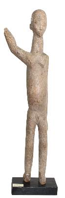 Bild Nr.1: 120-1544 Ahnenfigur der Lobi: (Afrika, Sammlung Wolfgang Nerlich)