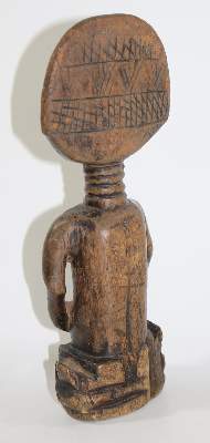 Bild Nr.2: 120-1547 Akuaba alte Fruchtbarkeitsfigur: (Afrika, Sammlung Wolfgang Nerlich)