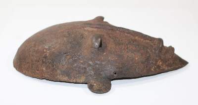 Bild Nr.2: 120-1548 Alte Eisenmaske Dogon: (Afrika, Sammlung Wolfgang Nerlich)