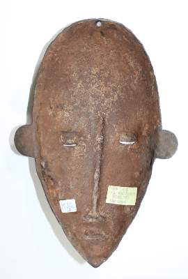 Bild Nr.3: 120-1548 Alte Eisenmaske Dogon: (Afrika, Sammlung Wolfgang Nerlich)