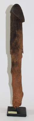 Bild Nr.3: 120-1551 Ritual Penis Lobi: (Afrika, Sammlung Wolfgang Nerlich, Burkina Faso)
