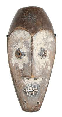Bild Nr.1: 120-1556 Lega, alte Maske.: (Afrika, Sammlung Wolfgang Nerlich)