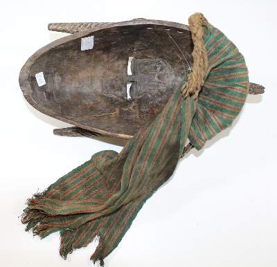 Bild Nr.3: 120-1560 Maske der Bambara/Bamana: (Afrika, Sammlung Wolfgang Nerlich)