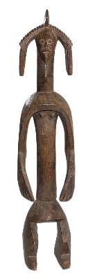 Bild Nr.1: 120-1566 Mumuye Nigeria gr. Ritualfigur: (Afrika, Sammlung Wolfgang Nerlich)