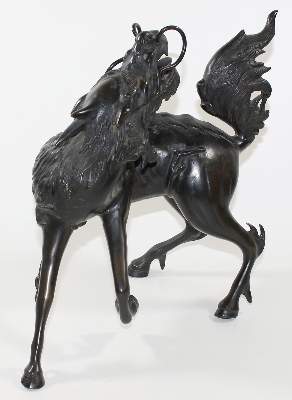Bild Nr.2: 120-1579 Bronze des Longma Drachenpferd: (Asiatika)