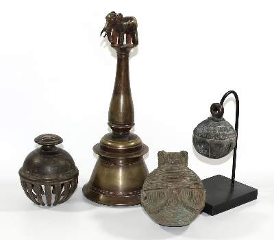Bild Nr.1: 120-1580 Bronzeglocken: (Asiatika)