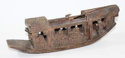 Bild Nr.1: 120-1585 China Holzdschunke: (Asiatika)