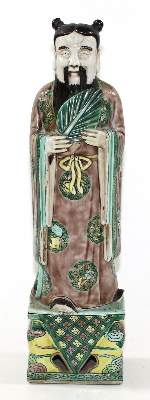 Bild Nr.1: 120-1587 China Porzellanfigur.: (Asiatika)