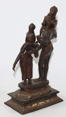 Bild Nr.2: 120-1607 Lord Shiva u. Parvati: (Asiatika)