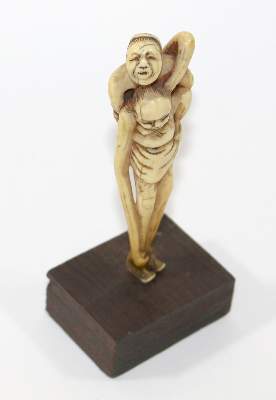 Bild Nr.2: 120-1609 Ashinaga u. Tenaga: (Asiatika, Netsuke)