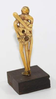 Bild Nr.3: 120-1609 Ashinaga u. Tenaga: (Asiatika, Netsuke)
