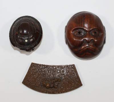 Bild Nr.1: 120-1615 Oni im Schildkrötenpanzer.: (Asiatika, Netsuke)