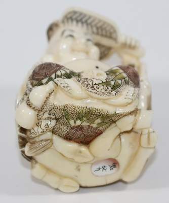 Bild Nr.2: 120-1617 Okimono Hotei: (Asiatika)
