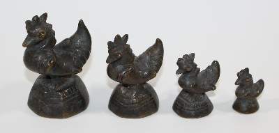 Bild Nr.2: 120-1618 Opiumgewichte: (Asiatika)