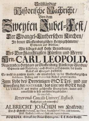 Bild Nr.1: 120-162 Krakevitz,A.J.v.: (Luther)