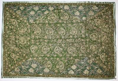 Bild Nr.3: 120-1636 3 prächtige Wandbehänge: (Asiatika, Stoffe)