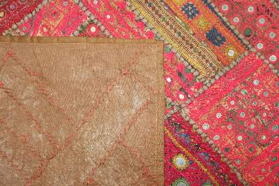 Bild Nr.4: 120-1640 Rajasthan Indien Decken: (Asiatika, Stoffe)