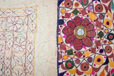 Bild Nr.6: 120-1640 Rajasthan Indien Decken: (Asiatika, Stoffe)