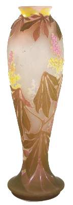 Bild Nr.2: 120-1670 Gallé, Emile Kastanienvase: (Glas)
