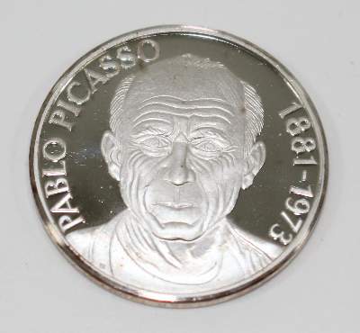 Bild Nr.3: 120-1683 Pablo Picasso: (Münzen und Medaillen)