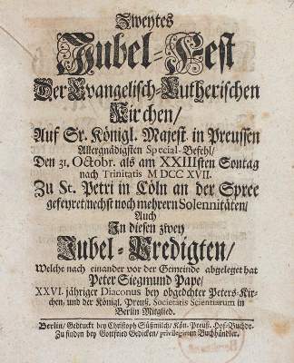 Bild Nr.1: 120-169 Pape,P.S.: (Luther)