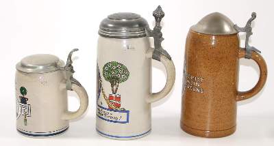Bild Nr.2: 120-1692 Franz Ringer Bierkrüge: (Porzellan u. Keramik, Fayencen)