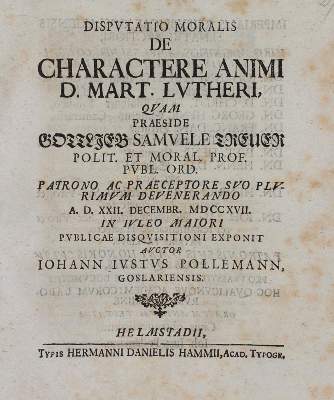 Bild Nr.1: 120-171 Pollemann,J.J.: (Luther)