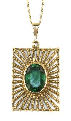 Bild Nr.1: 120-1722 Filligrananhänger 70er Jahre: (Schmuck, Anhänger)