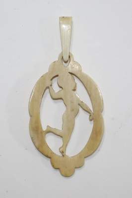 Bild Nr.2: 120-1724 Jugendstilanhänger: (Schmuck, Anhänger)