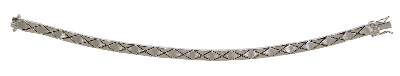 Bild Nr.1: 120-1746 Armband, 585 WG.: (Schmuck, DRC Pforzheim)