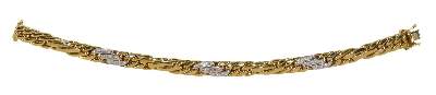 Bild Nr.1: 120-1747 Armband mit ca. 30 Diamanten.: (Schmuck, DRC Pforzheim)