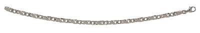 Bild Nr.1: 120-1748 Armband S-Anker 585 WG.: (Schmuck, DRC Pforzheim)