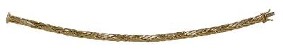 Bild Nr.1: 120-1752 Flechtband 585 GG.: (Schmuck, DRC Pforzheim)