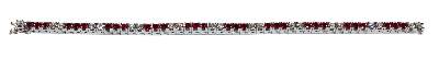 Bild Nr.1: 120-1759 Riviereband Rubin u. Brillant: (Schmuck, DRC Pforzheim)