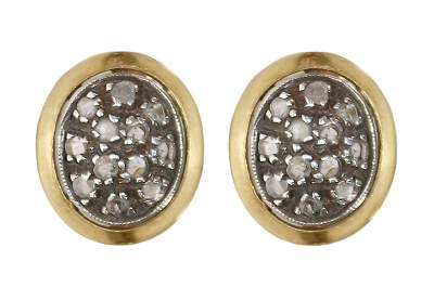 Bild Nr.1: 120-1764 Paar Diamantohrringe um 1890.: (Schmuck, Ohrringe)